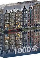 Amsterdam Houses Puzzel 1000 Stukjes