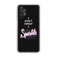 Sparkle quote: Samsung Galaxy A32 5G Transparant Hoesje