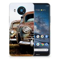 Nokia 8.3 | Siliconen hoesje | met foto Vintage Auto