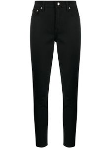 Lauren Ralph Lauren jean skinny à taille mi-haute - Noir