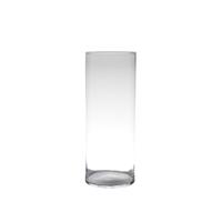 Hakbijl Glass bloemenvaas cylinder model - glas - H50 x D19 cm - transparant - thumbnail