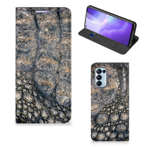 OPPO Find X3 Lite Hoesje maken Krokodillenprint