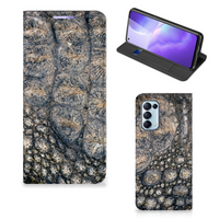 OPPO Find X3 Lite Hoesje maken Krokodillenprint - thumbnail