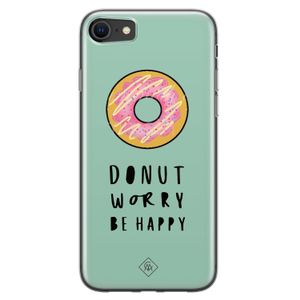 iPhone SE 2020 siliconen hoesje - Donut worry