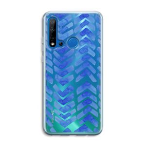Blauwe pijlen: Huawei P20 Lite (2019) Transparant Hoesje
