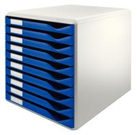 Ladenblok Leitz 5281 10 laden blauw