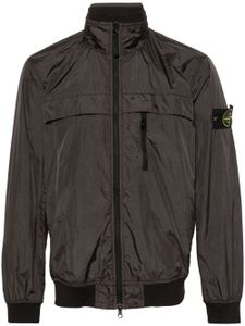 Stone Island veste bomber à patch Compass - Gris