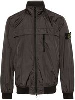 Stone Island veste bomber à patch Compass - Gris - thumbnail