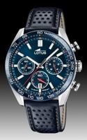 Horlogeband Lotus 18915/2 Leder Blauw