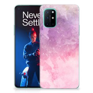 Hoesje maken OnePlus 8T Pink Purple Paint