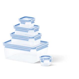 Tefal fresh vershouddoos 100% lekvrij, set 5 stuks 0.15/0.2/0.55/1.00/3.70l