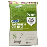 Pokon gazonmest met kalk 3-in-1 250 m2