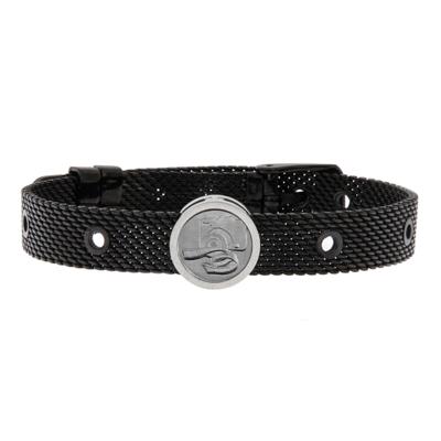 Talent Jewels TJA-3-07-03-2-215 Zwart Heren armband