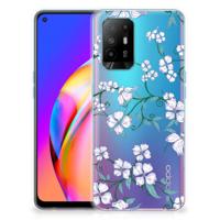 OPPO A94 5G | Reno5 Z Uniek | TPU Case | Blossom White