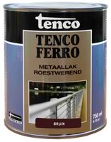 Ferro bruin 0,75l verf/beits - tenco
