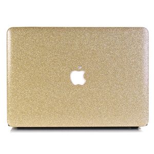 Lunso MacBook Pro 13 inch (2016-2019) cover hoes - case - glitter goud