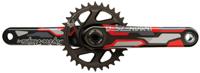 TRUVATIV crankstel "descendant troy lee design eagle" crankset truv.desc.troy lee des.eagle 170mm red