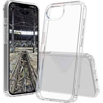 JT Berlin Pankow Clear Backcover Apple iPhone 16e Transparant Inductieve lading, Stootbestendig