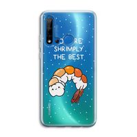 You're Shrimply The Best: Huawei P20 Lite (2019) Transparant Hoesje