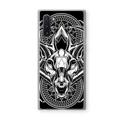 Oh Deer: Samsung Galaxy Note 10 Transparant Hoesje