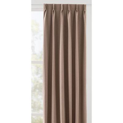 Leen Bakker - Gordijnstof Leonard Verduisterend - Polyester - Roze - B150 Cm