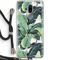 Bananenbladeren: LG G7 Thinq Transparant Hoesje met koord