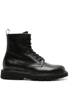 Woolrich bottines New City en cuir - Noir