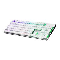 Cooler Master Gaming SK653 toetsenbord RF-draadloos + Bluetooth QWERTY Amerikaans Engels Zilver, Wit - thumbnail