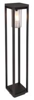 Globo Zwarte staande buitenlampCandela 80cm - 3135S3