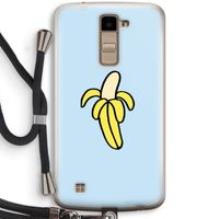 Banana: LG K10 (2016) Transparant Hoesje met koord