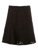 Giambattista Valli lace pleated skirt - Noir