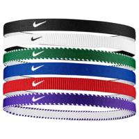 Nike Flex Classic Haarbanden 6-Pack Blauw Rood Wit