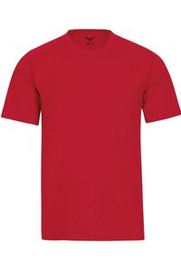 TRIGEMA Comfort Fit T-Shirt ronde hals rood, Effen