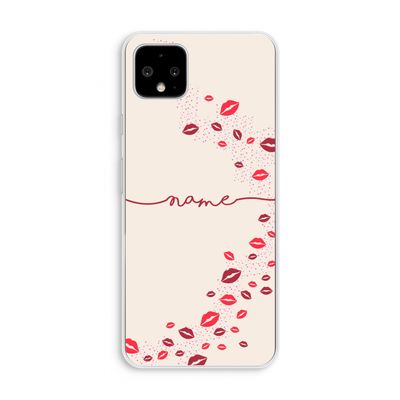 Kusjes: Pixel 4 XL Transparant Hoesje