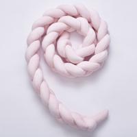 2M pure kleur weven knoop voor baby kamer decor wieg beschermer pasgeboren baby bed bumper beddengoed accessoires (roze) 2M pure kleur weven knoop voor baby kamer decor wieg beschermer pasgeboren baby bed bumper beddengoed accessoires (roze)
