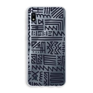Marrakech print: Samsung Galaxy A10 Transparant Hoesje