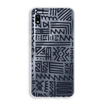 Marrakech print: Samsung Galaxy A10 Transparant Hoesje