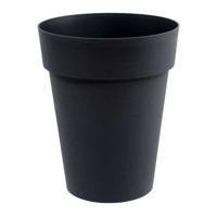 EDA Midden-hoge Toscane vaas - Ø 44 x 53 cm - 50 L - Antraciet grijs