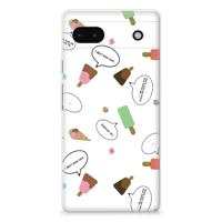 Google Pixel 6A | Siliconen Case | IJsjes Google Pixel 6A | Siliconen Case | IJsjes
