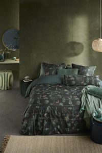 Pip Studio Pip Studio Alberi Dekbedovertrek Donkergroen 200x200/220 cm