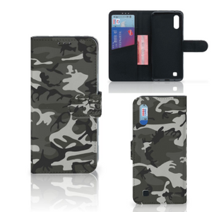 Samsung Galaxy M10 Telefoon Hoesje Army Light