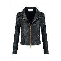 Helena Hart - Zwart | Dames | Bikerjas | Zwart | XXL | regular | Kamst mode