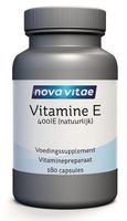 Nova Vitae Vitamine E 400iu Capsules 180st - thumbnail