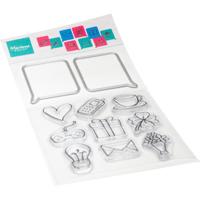 Marianne Design • clear stamps chat bubbles