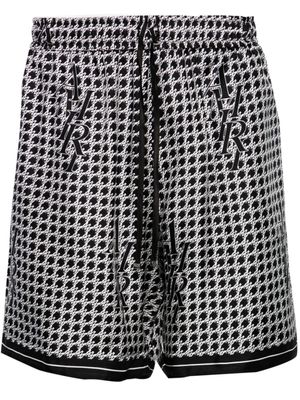 AMIRI short imprimé Staggard - Noir