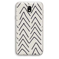 Marrakech Arrows: Samsung Galaxy J7 (2017) Transparant Hoesje