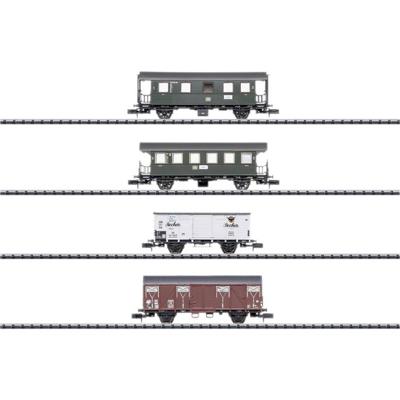 MiniTrix 15002 N 4-delige set goederenwagons GMP van de DB, MHI