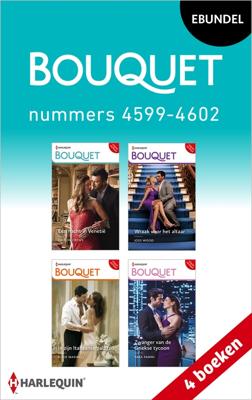 Bouquet e-bundel nummers 4599 - 4602 - Caitlin Crews, Joss Wood, Rosie Maxwell, Tara Pammi - ebook