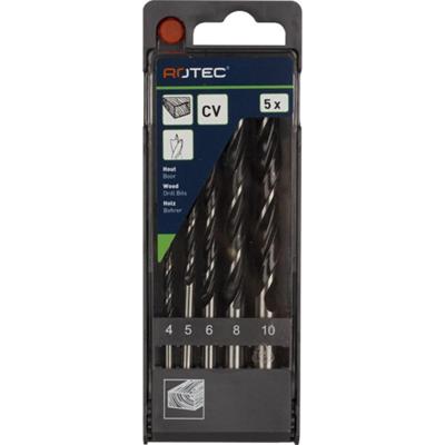 Rotec houtborenset 4.0-10.0mm (5-dlg)