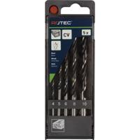 Rotec houtborenset 4.0-10.0mm (5-dlg)